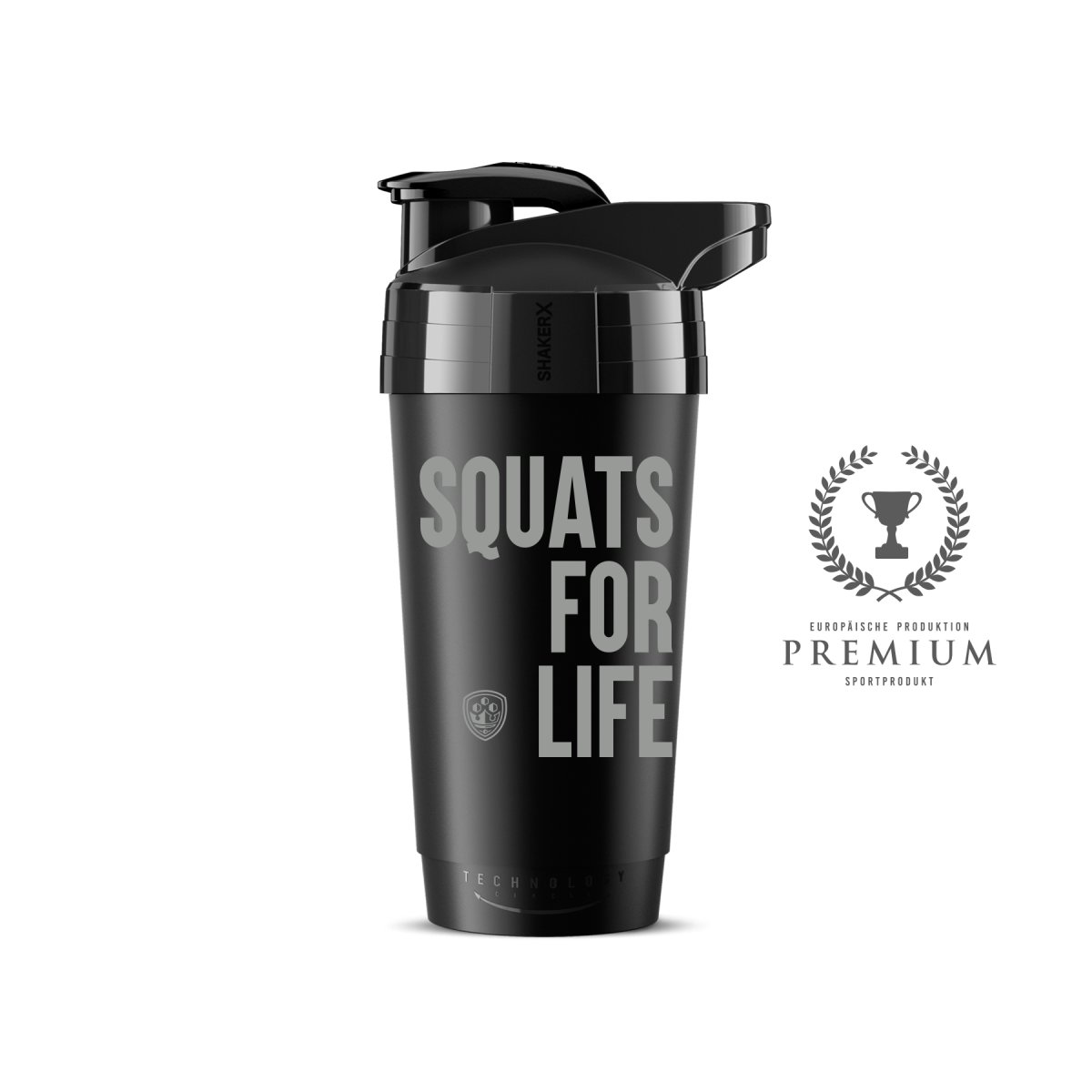 Swedish Supplements, Shaker X - 700 ml Black - FITMATTERS