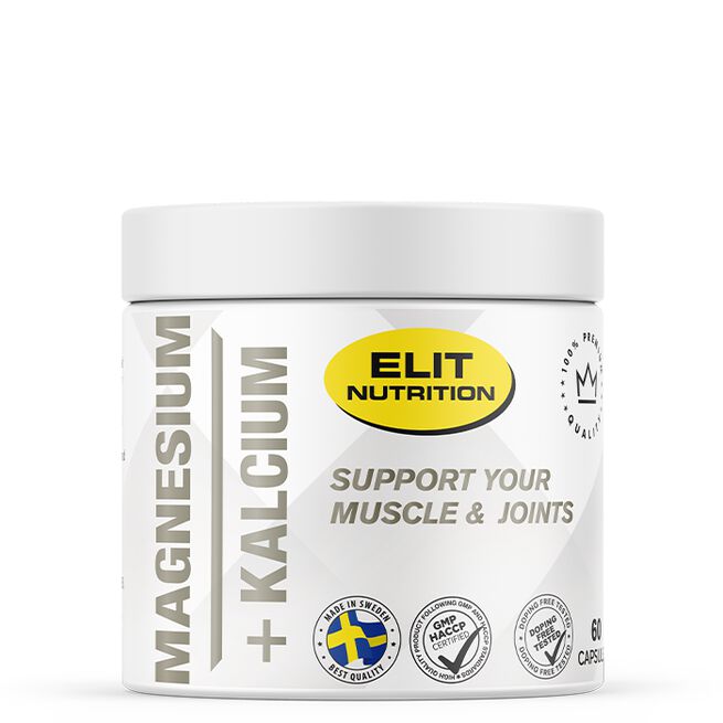 Elite Nutrition Magnesium + Calcium 60 caps - FITMATTERS