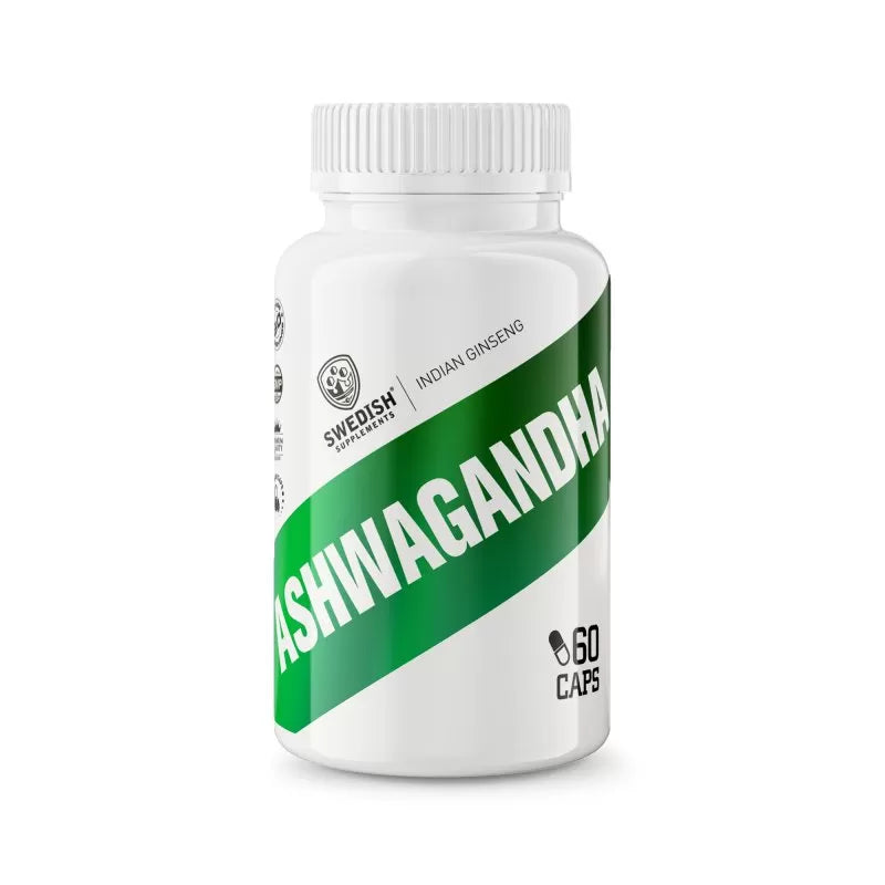 Swedish Supplements, Ashwagandha 60 Caps - FITMATTERS