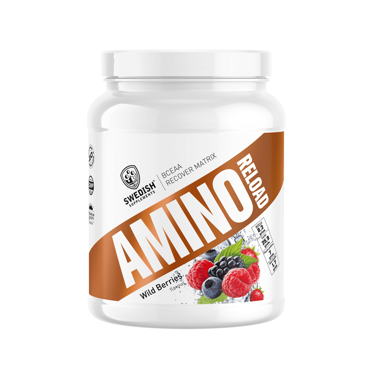 Swedish Supplements.  Amino Reload 1 kg. - FITMATTERS