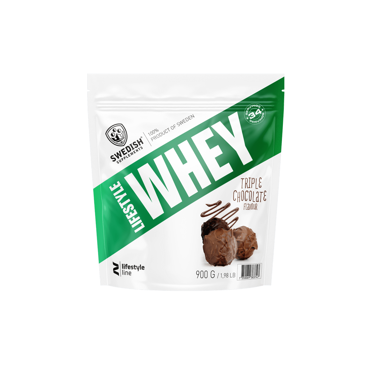 Swedish Supplements. Lifestyle Whey 900g - FITMATTERS