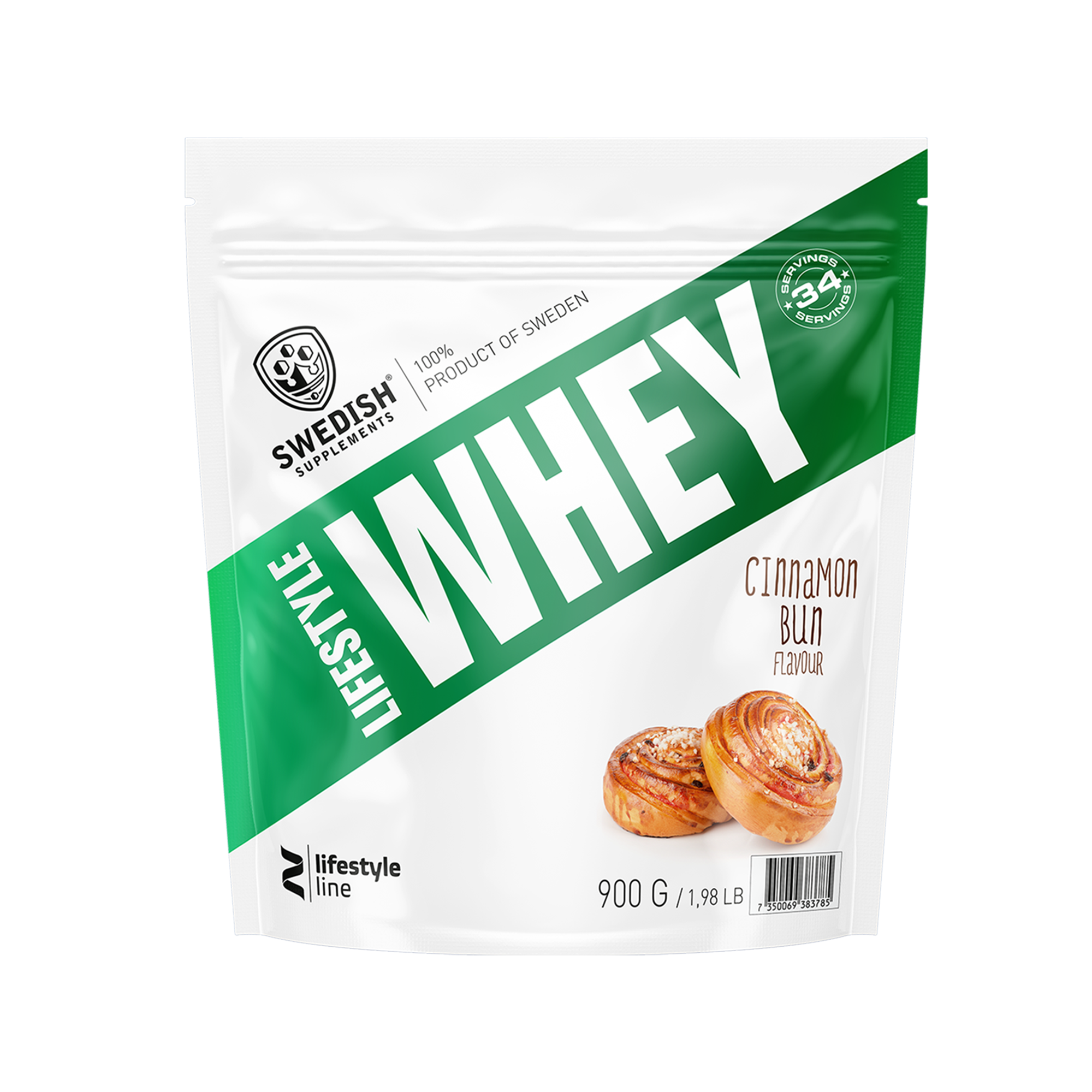 Swedish Supplements. Lifestyle Whey 900g