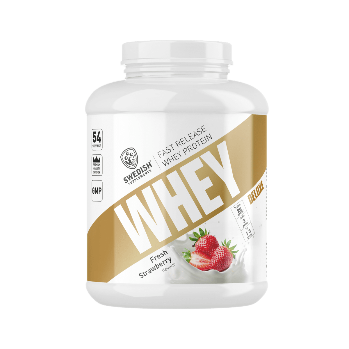 Swedish Supplements. Whey Deluxe 1800g - FITMATTERS