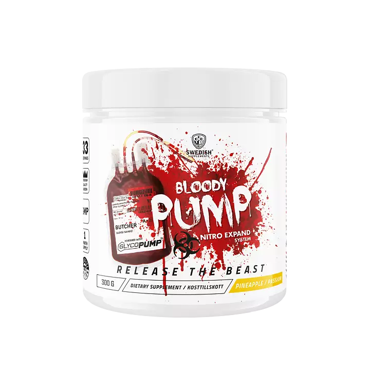 Swedish Supplements Bloody Pump PWO - FITMATTERS