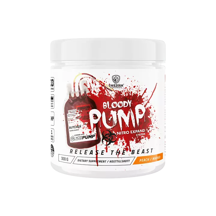 Swedish Supplements Bloody Pump PWO - FITMATTERS