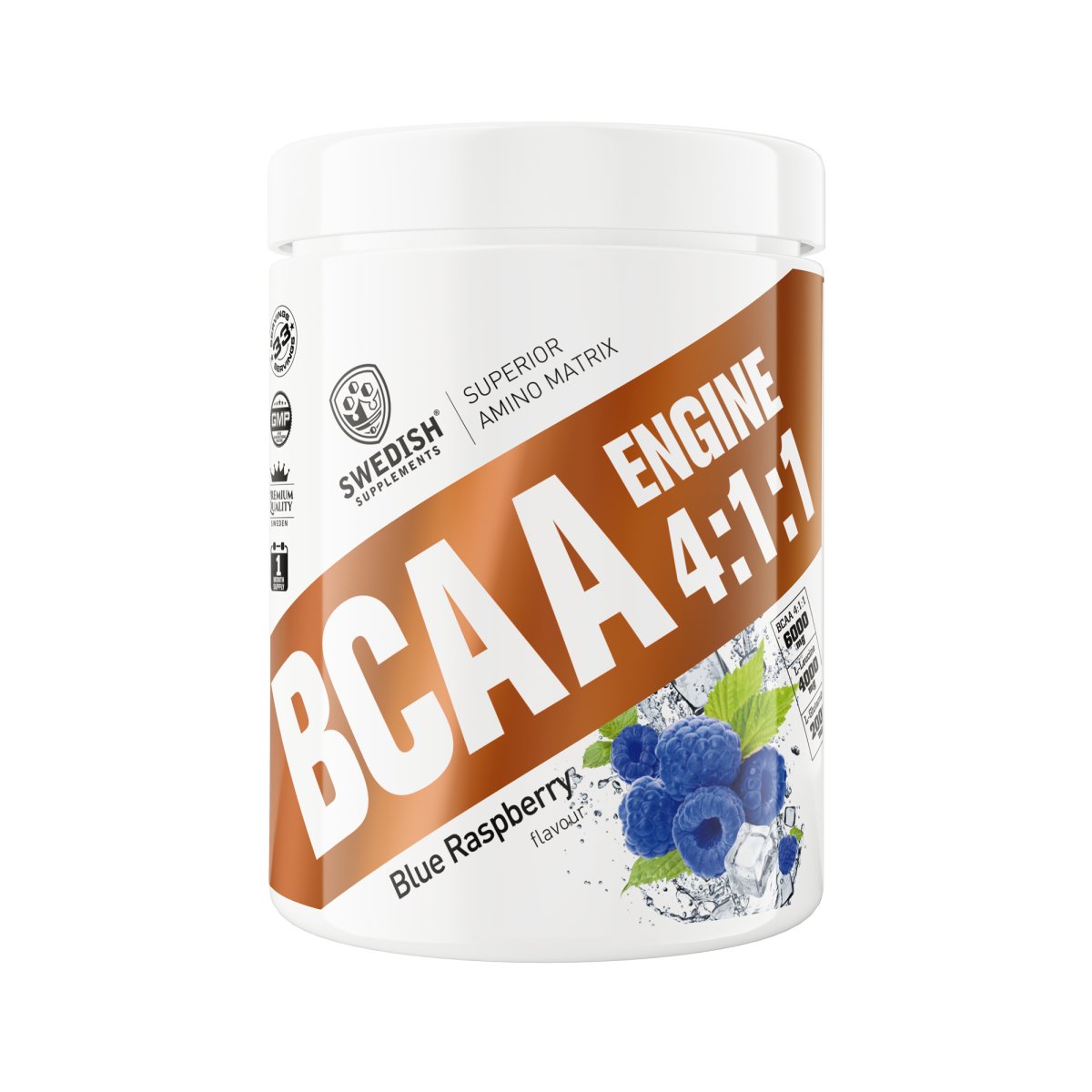 Swedish Supplements. BCAA ENGINE 4:1:1 400g. - FITMATTERS