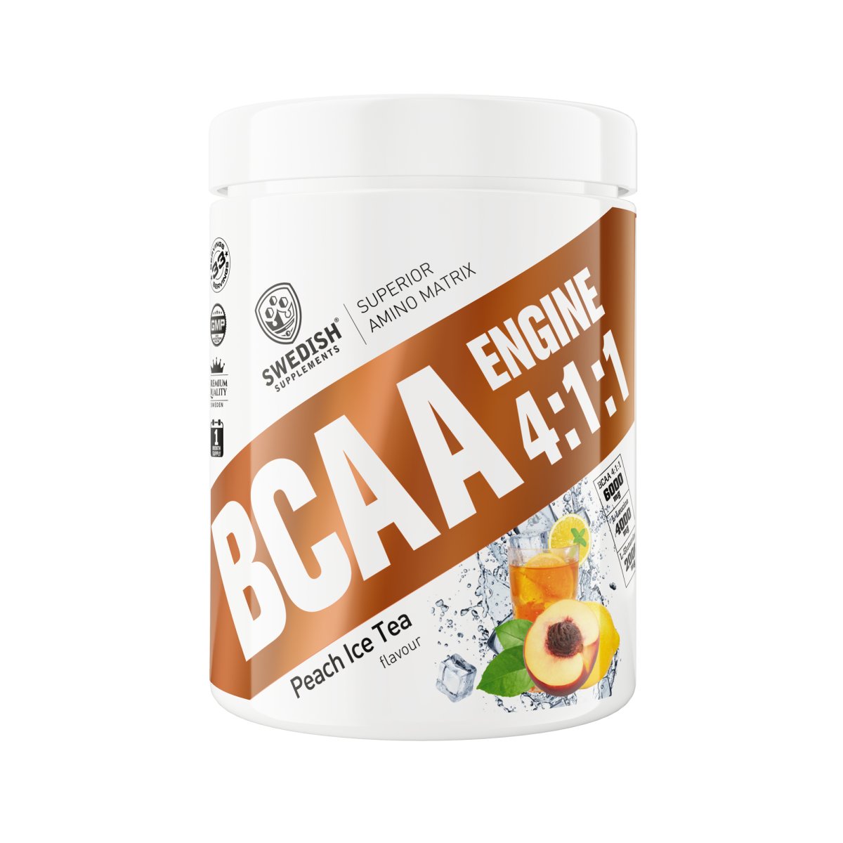 Swedish Supplements. BCAA ENGINE 4:1:1 400g. - FITMATTERS