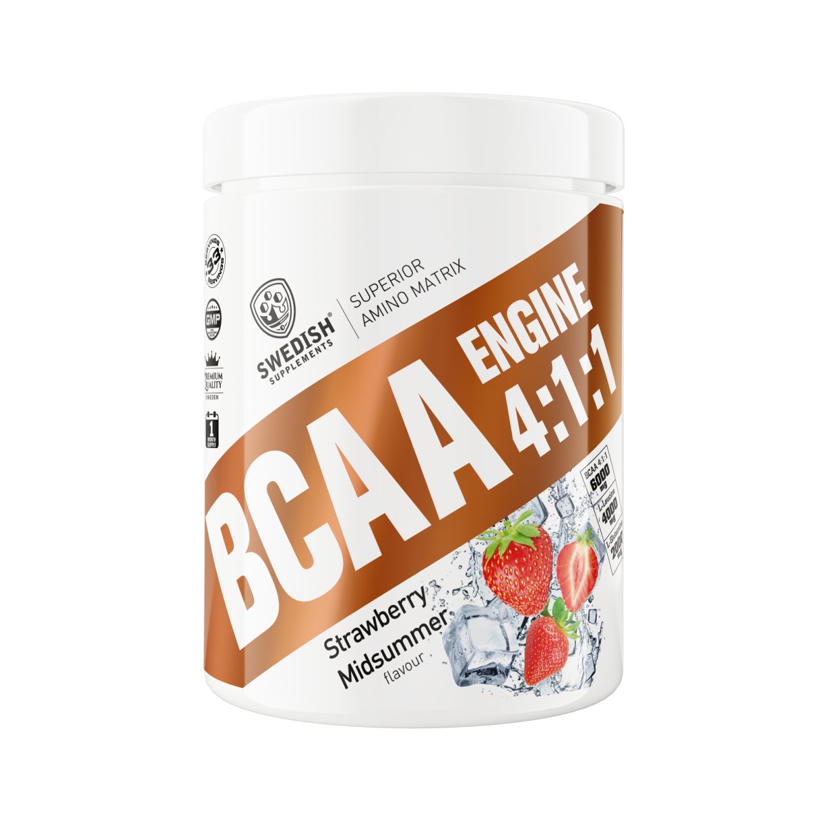 Swedish Supplements. BCAA ENGINE 4:1:1 400g. - FITMATTERS