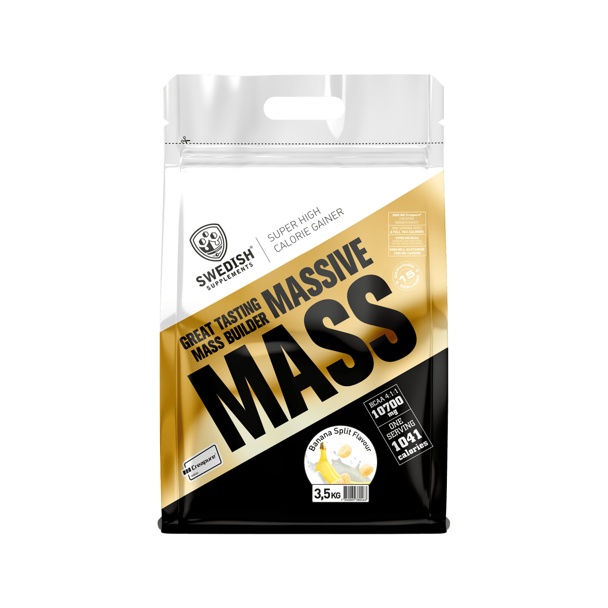 Swedish Supplements. Massive Mass 3.5kg - FITMATTERS