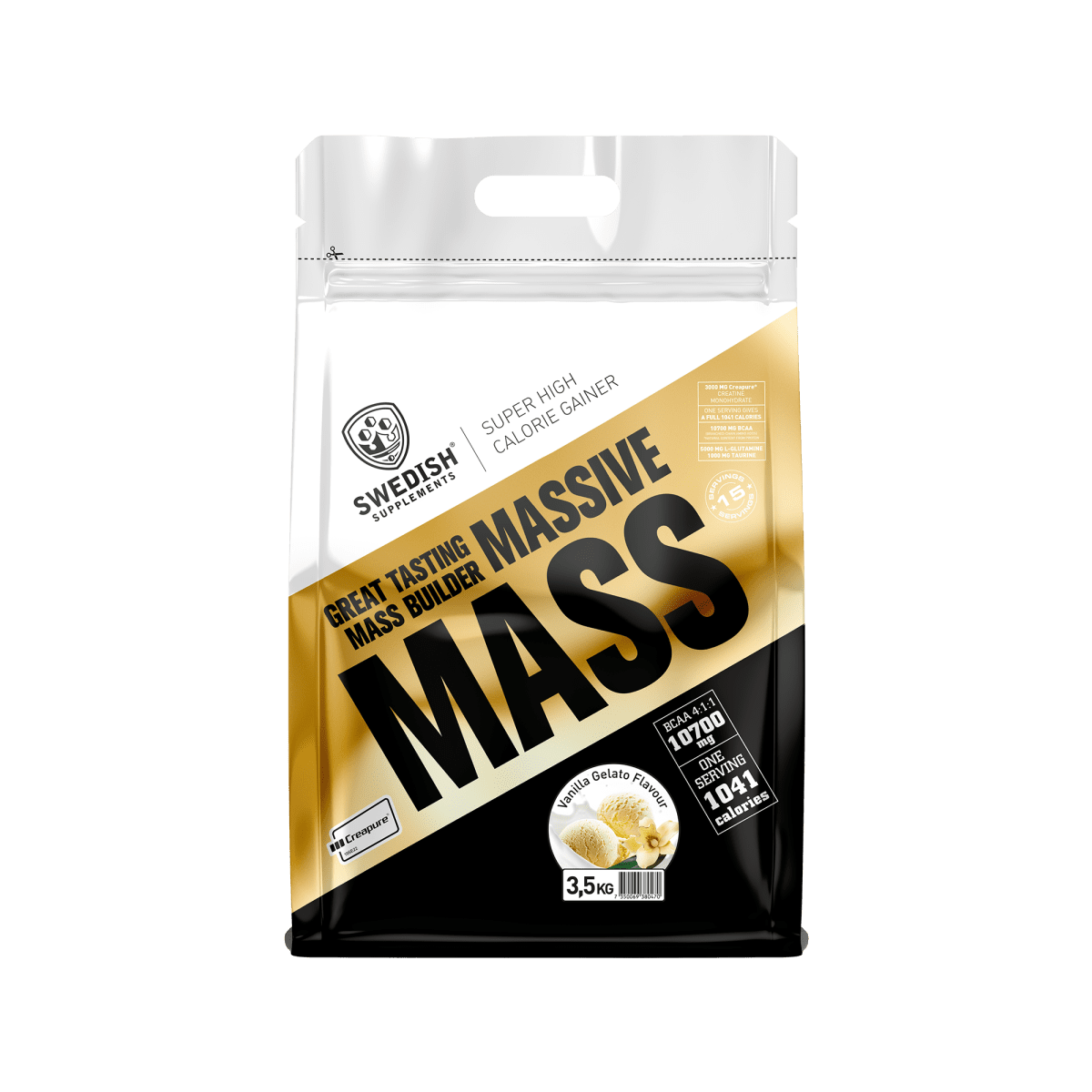 Swedish Supplements. Massive Mass 3.5kg - FITMATTERS