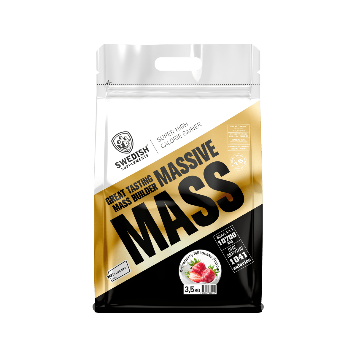 Swedish Supplements. Massive Mass 3.5kg - FITMATTERS