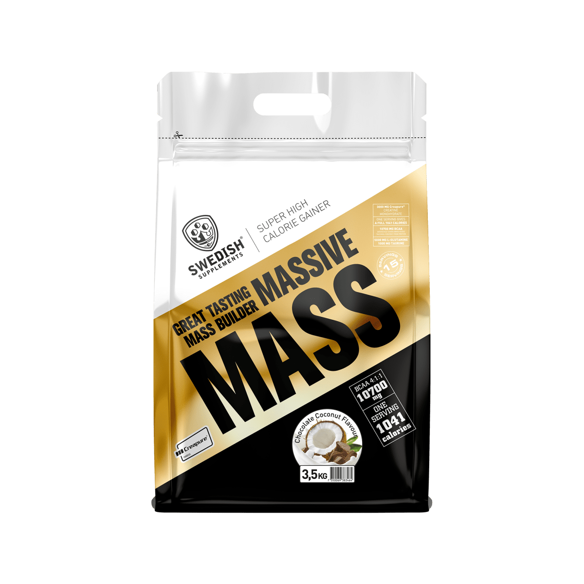 Swedish Supplements. Massive Mass 3.5kg - FITMATTERS