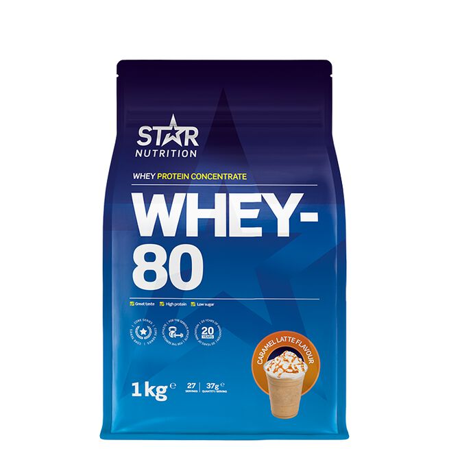 Star Nutrition Whey-80 Whey Protein 1 kg