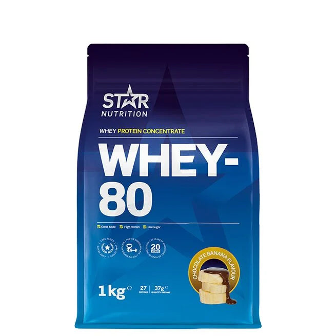 Star Nutrition Whey-80 Whey Protein 1 kg