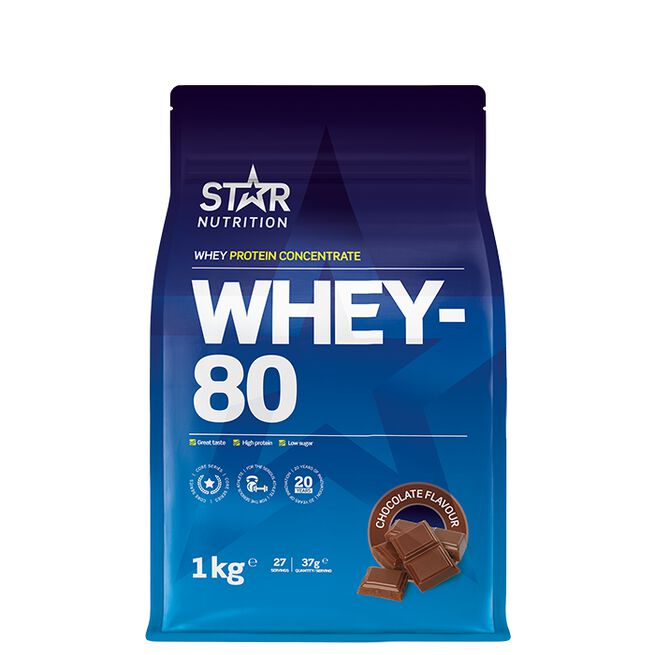 Star Nutrition Whey-80 Whey Protein 1 kg