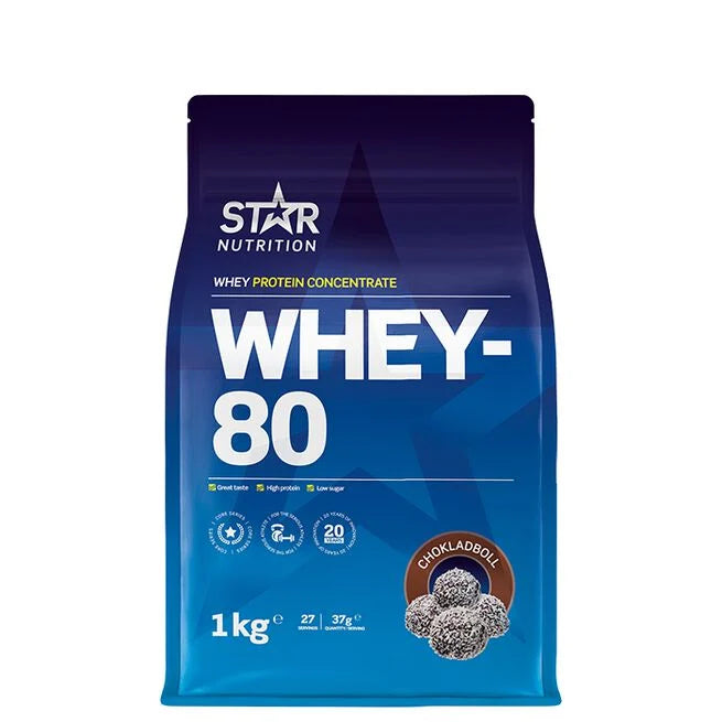 Star Nutrition Whey-80 Whey Protein 1 kg