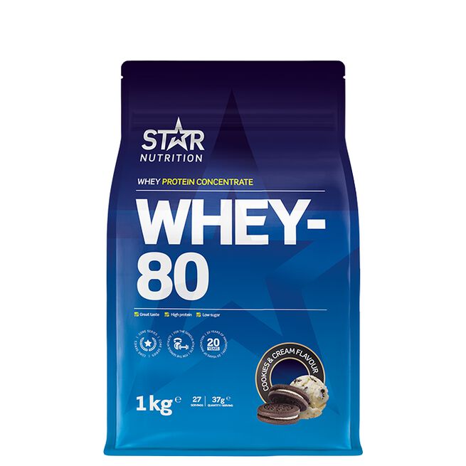 Star Nutrition Whey-80 Whey Protein 1 kg