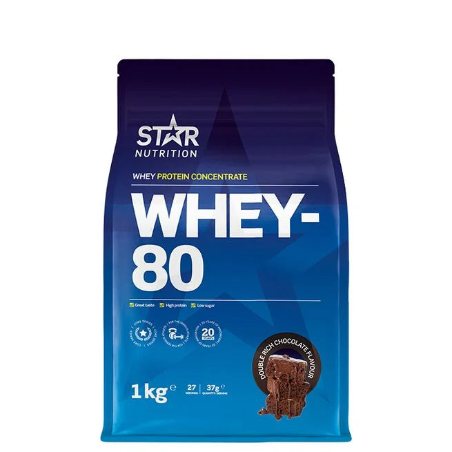 Star Nutrition Whey-80 Whey Protein 1 kg