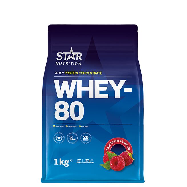 Star Nutrition Whey-80 Whey Protein 1 kg