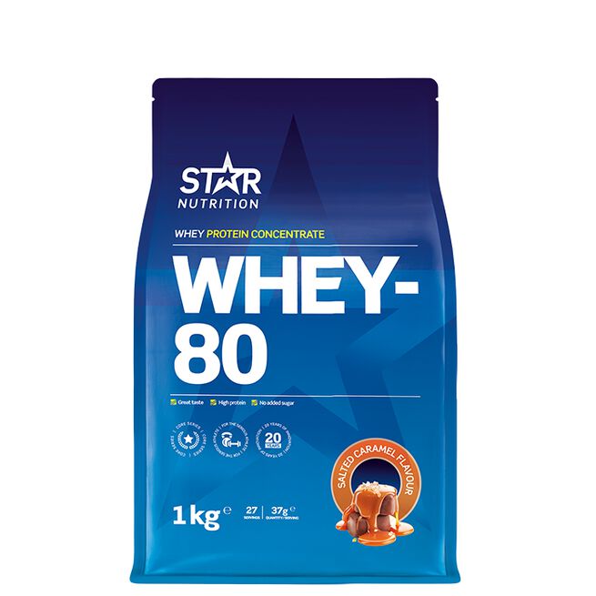 Star Nutrition Whey-80 Whey Protein 1 kg