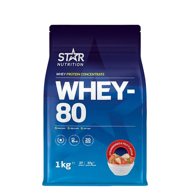 Star Nutrition Whey-80 Whey Protein 1 kg