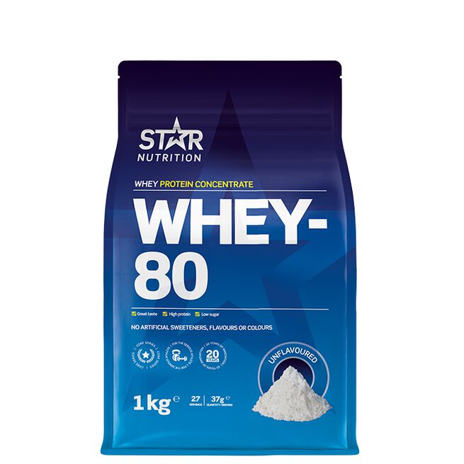 Star Nutrition Whey-80 Whey Protein 1 kg