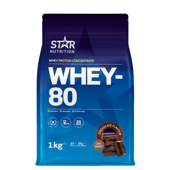 Star Nutrition Whey-80 Whey Protein 1 kg