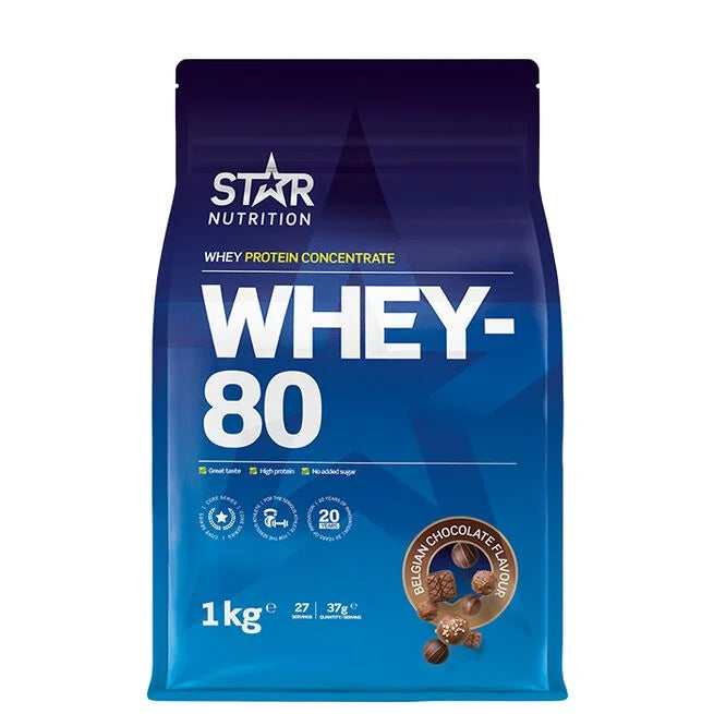 Star Nutrition Whey-80 Whey Protein 1 kg