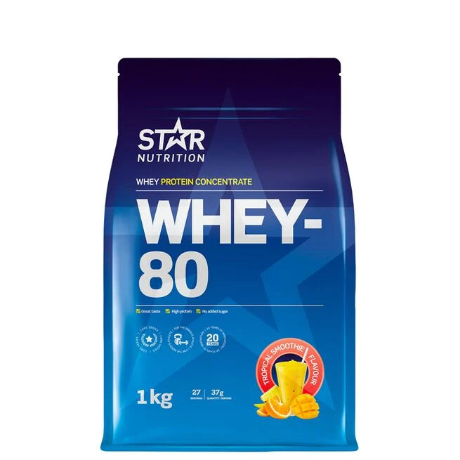 Star Nutrition Whey-80 Whey Protein 1 kg