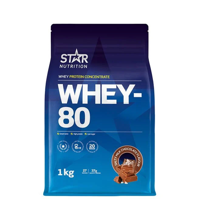 Star Nutrition Whey-80 Whey Protein 1 kg