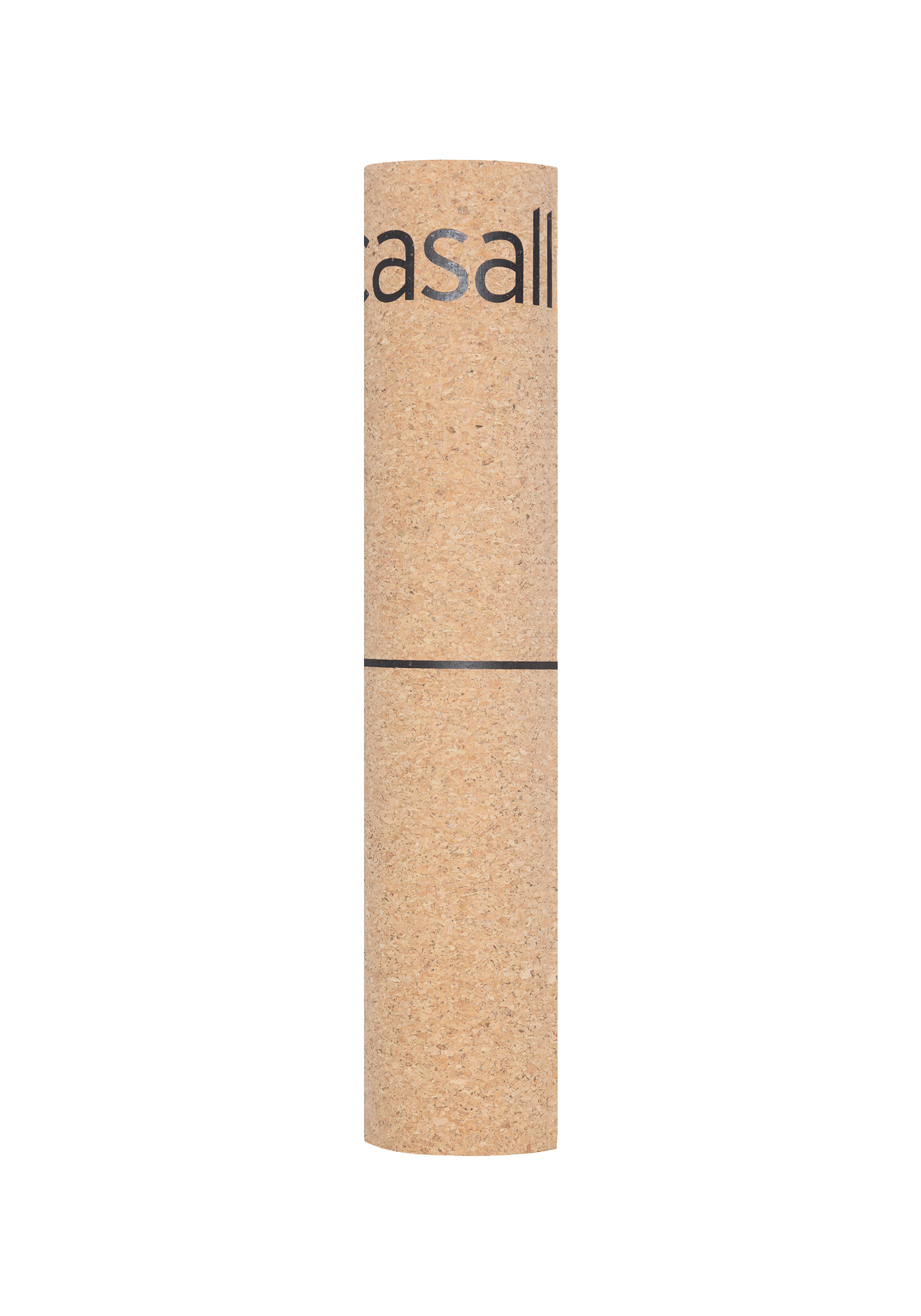 YOGA MAT NATURAL CORK 5MM - NATURAL CORK/BLACK - FITMATTERS