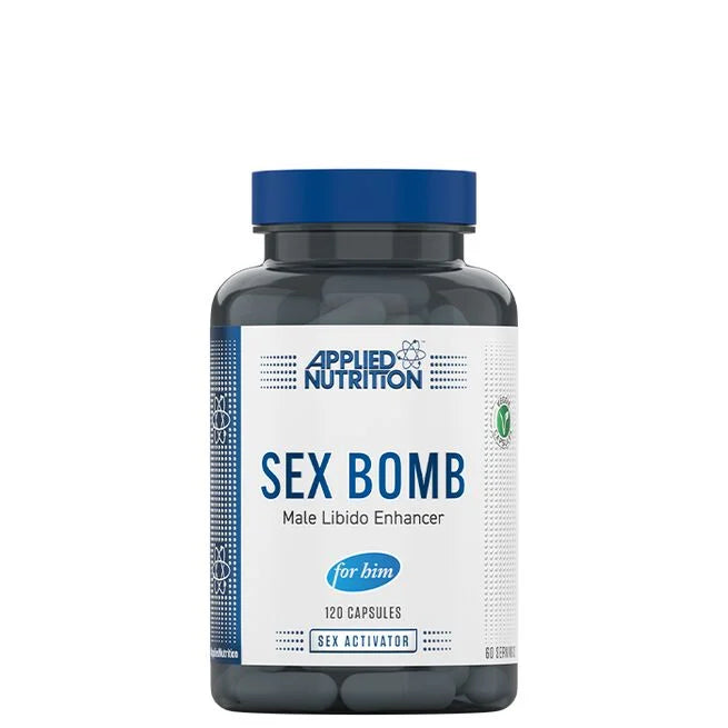 Applied Nutrition Sex Bomb Male Libido Enhancer 120 Veg Caps