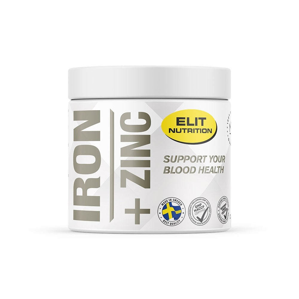 Elite Nutrition Iron + Zinc 60 caps - FITMATTERS