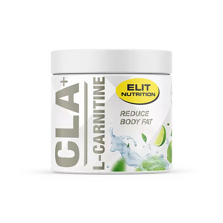 CLA + L-Carnitine - ELIT Powder, 180g - Lime