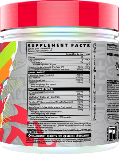 Ghost Legend V4 - 30 servings PWO