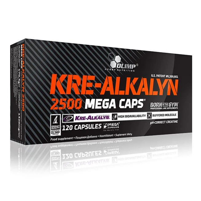 Olimp Kre-Alkalyn Mega Caps, 120 caps - FITMATTERS