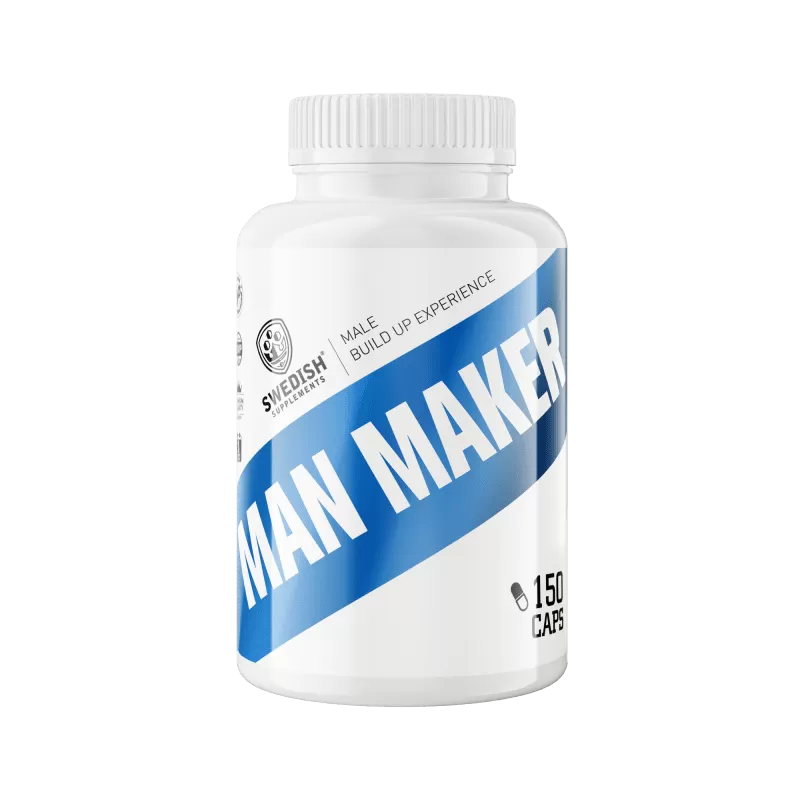 Swedish Supplements. ManMaker - 150caps - FITMATTERS