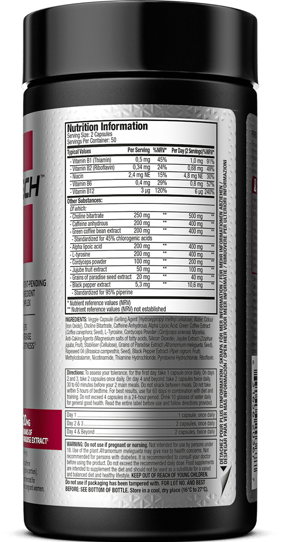 MuscleTech Hydroxycut Hardcore Super Elite - 100 caps 2026-01-30