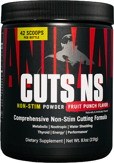 Animal, Cuts NS Non-Stim Powder, 8 oz 226.8 g - FITMATTERS